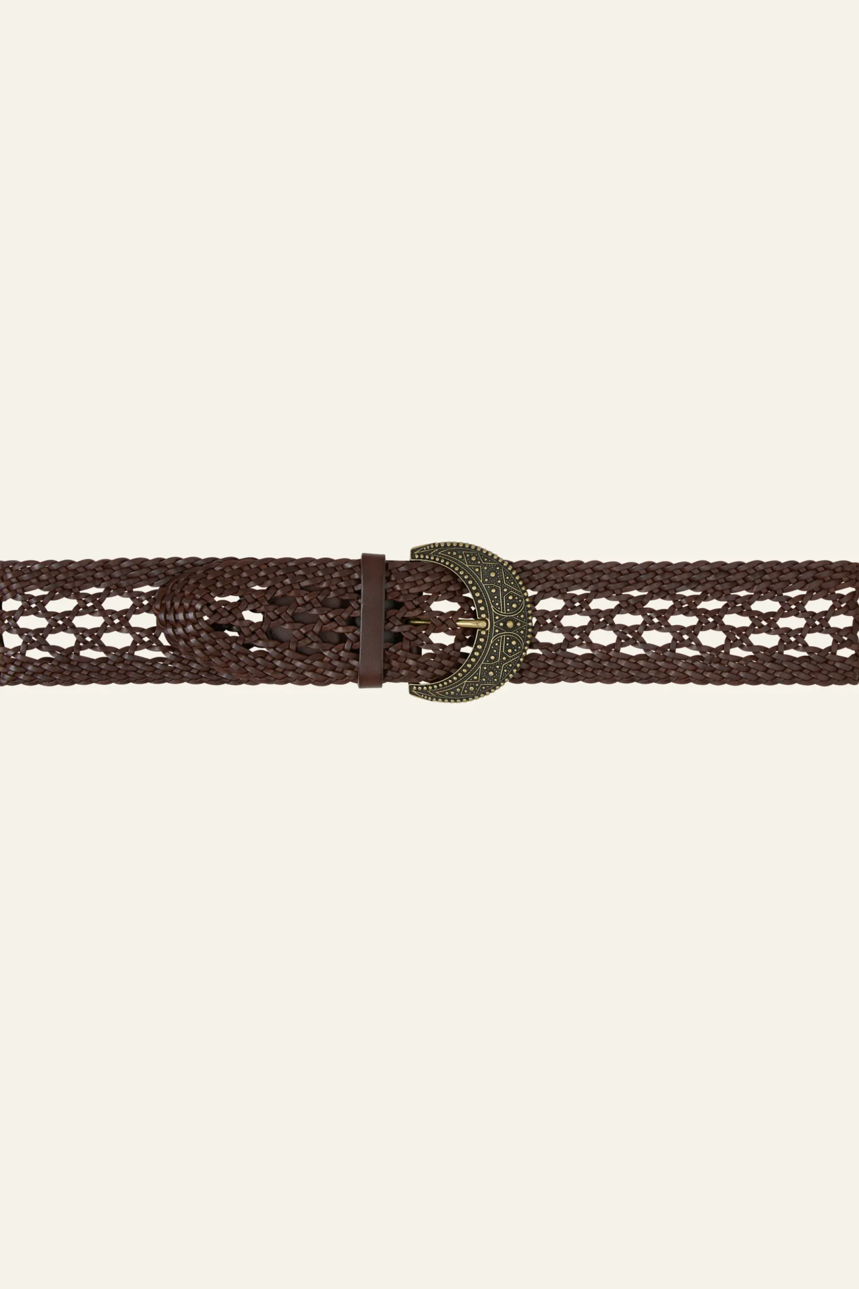 BALMY cinturón de cuero trenzado € 185