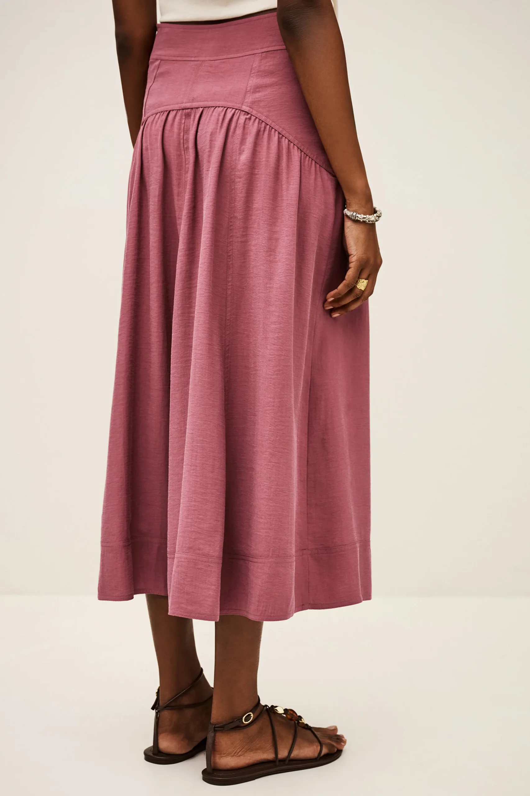 DONIA falda midi
