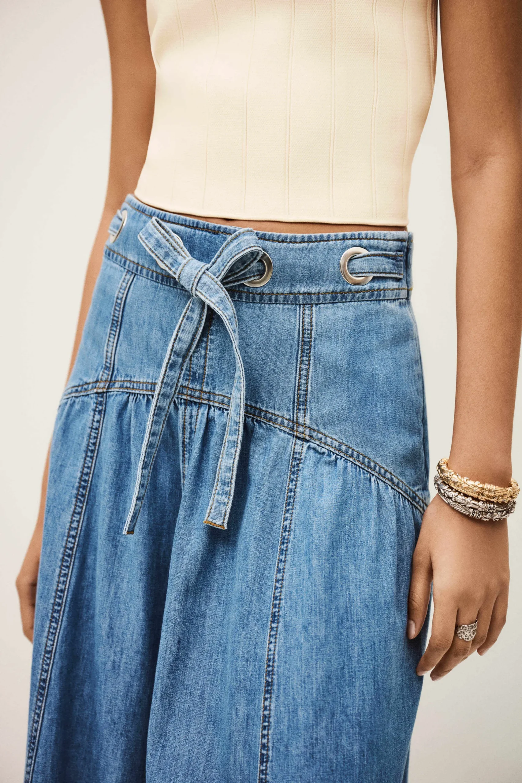 LONIA falda midi