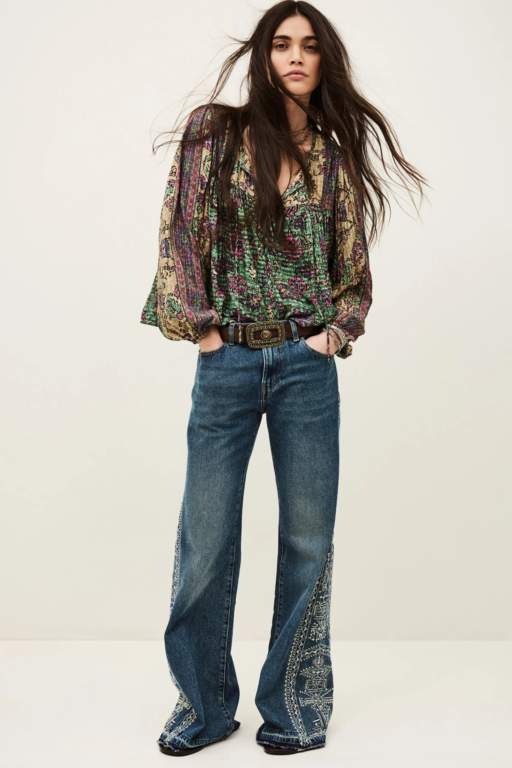 PAMILA blusa ancha